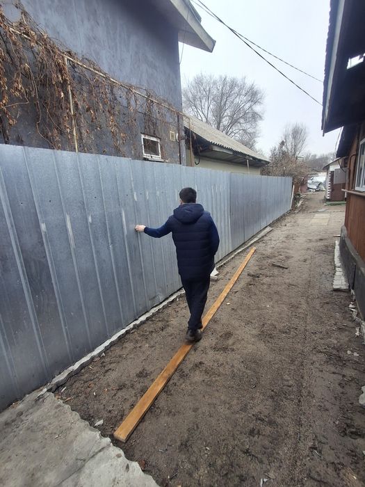 Профнастил, ворота кованные