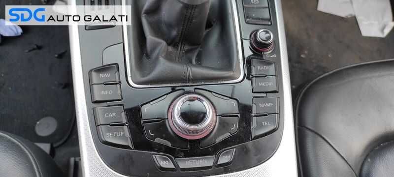 Consola Centrala Buton Butoane Joystick Navigatie MMI 3G Audi A4 B8 2008 - 2015