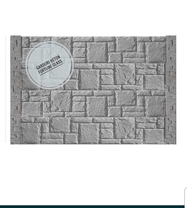 Placi gard beton