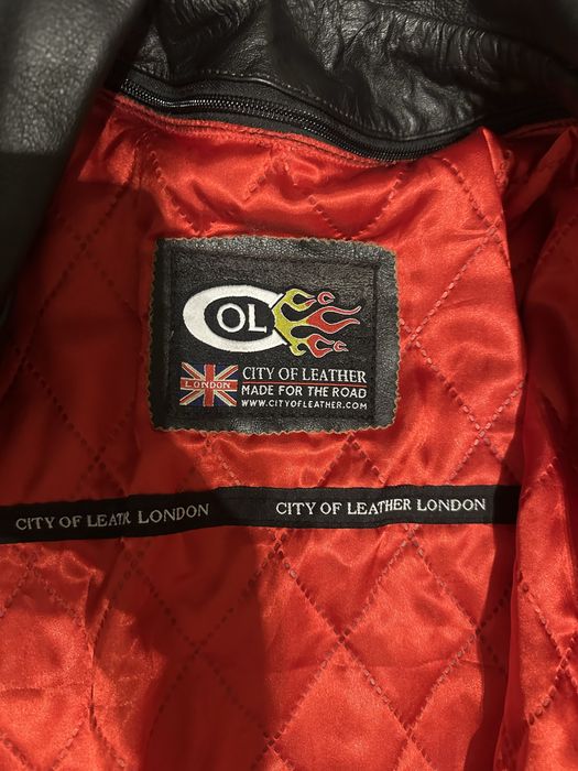 Geaca piele Biker City of Leather 3XL