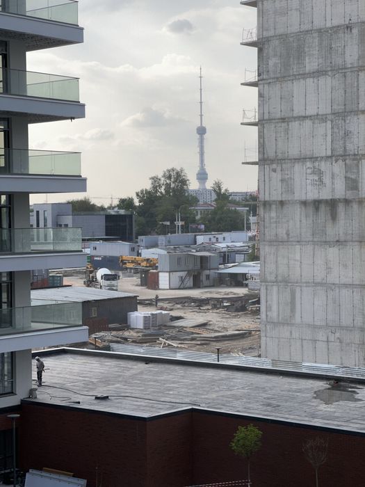 СВОЯ Ozmahal 1 ком квартира с видом во двор и на телевышку