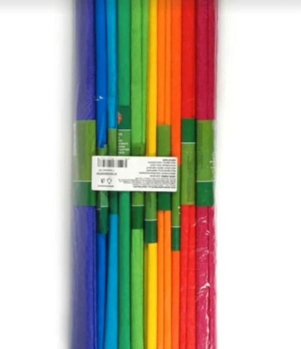 Oferta stoc de hartie creponata pentru creatii handmade