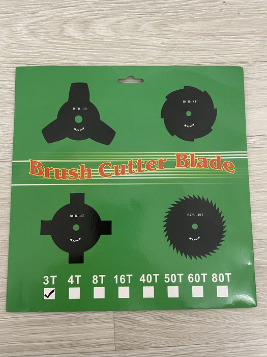 Нож для мотокосы Brush cutter blade 3T