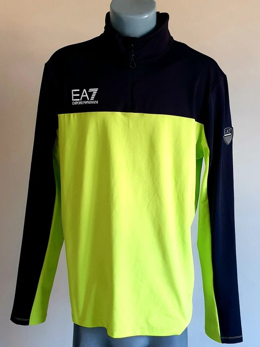 Emporio Armani EA7 Stretch Mens Size XL / 2XL НОВО!  ОРИГИНАЛ! Мъжка Спортна Блуза!