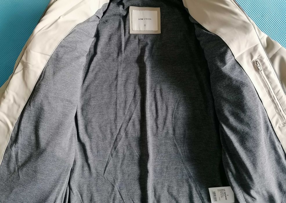 Мъжко Яке От Изкуствена Кожа LCW Vision [Размер: S] [Цвят: Бежов]