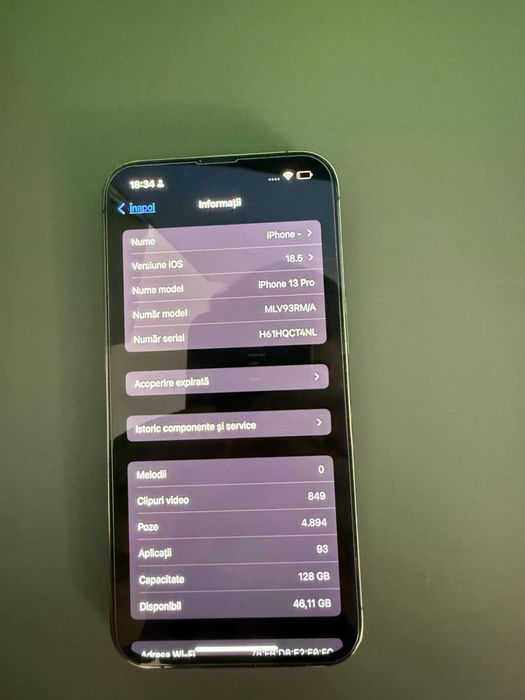 Iphone 13 pro   Stare ca nou