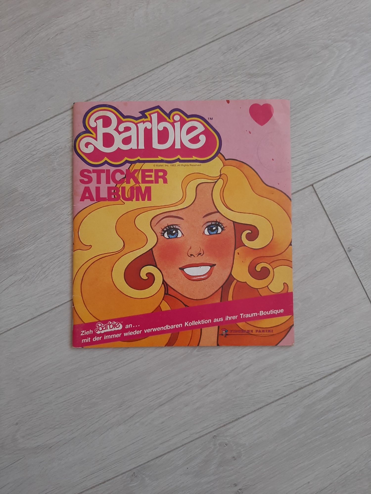 Barbie sticker album online 1983