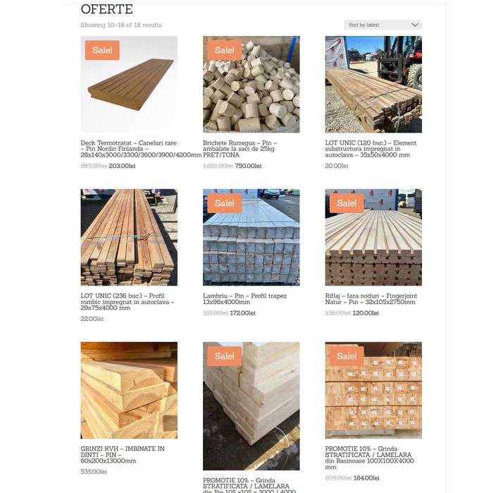 TOT LEMNUL de care ai nevoie pt. proiecte mici/mari PRETURI PRODUCATOR