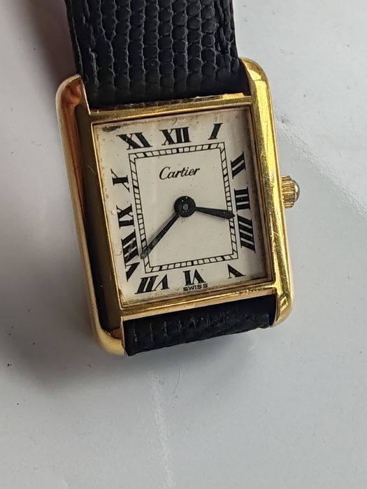 Ceas Cartier Tank Mecanic Dama