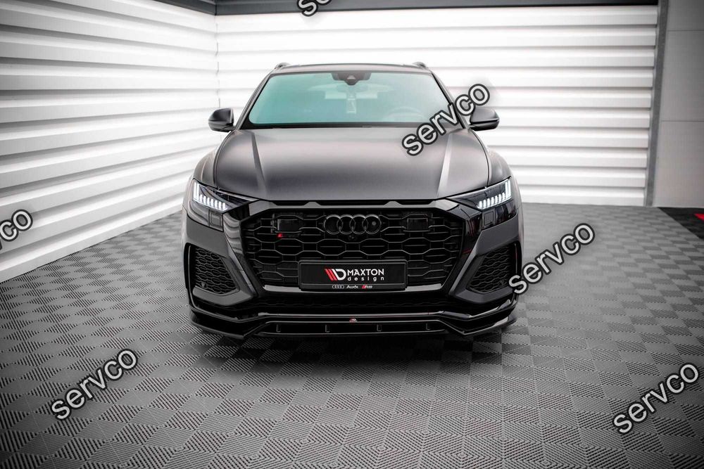 Prelungire splitter bara fata Audi RSQ8 Mk1 2019- v4 - Maxton Design