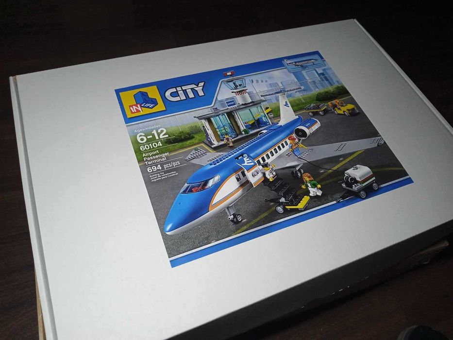 NOU Tip brand L City Avion Terminal pasageri aeroport 60104