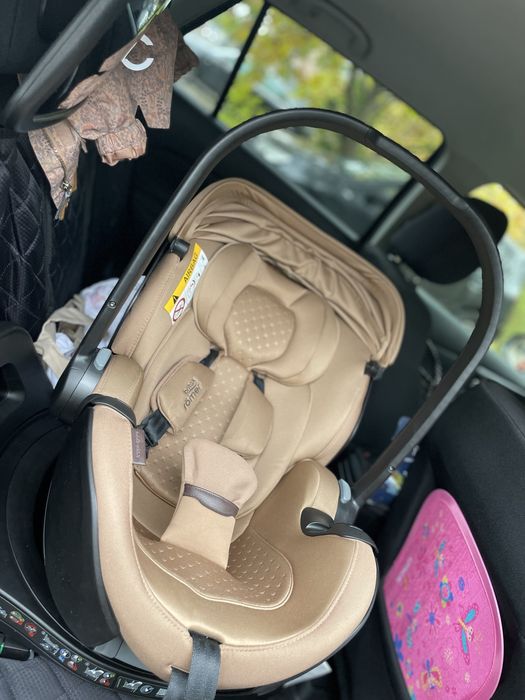 Set Scoica cu baza rotativa colectia lux britax romer 0-15luni