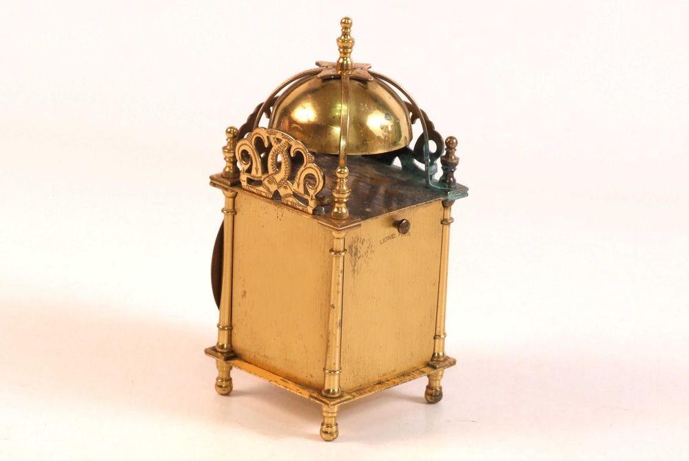 Ceas LIONEL PECK, bronz, model rar, Made in England, STARE FOARTE BUNA