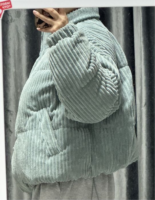 Мягкая oversize куртка в рубчик от Pacific Republuc