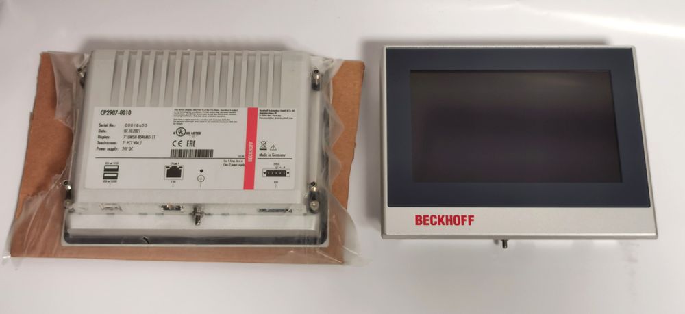 Display HMI Beckhoff CP2907-0010 unitate control touch NOU
