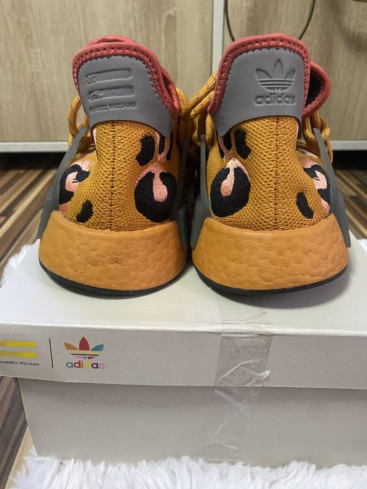 Adidasi Adidas Pharrell Williams NMD Hu Human Race Animal Print