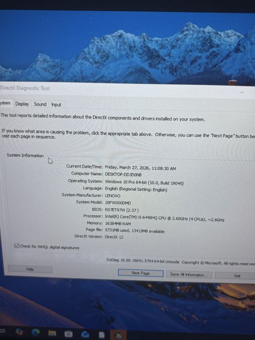 Lenovo Thinkpad T460p