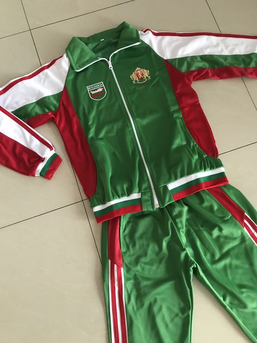 България - мъжки/детски екип(червен,зелен или бял) - полиестер лукс