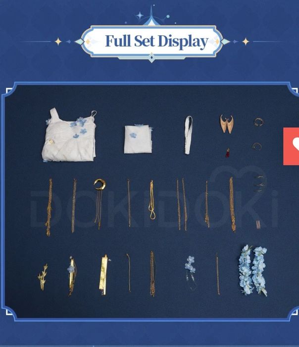 Frieren Cosplay Аниме Косплей Full Packet