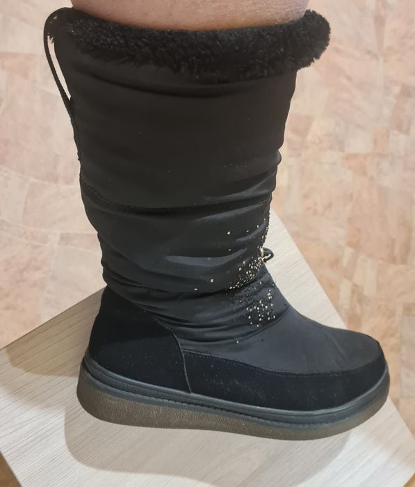 Сапоги болоньевые зимние