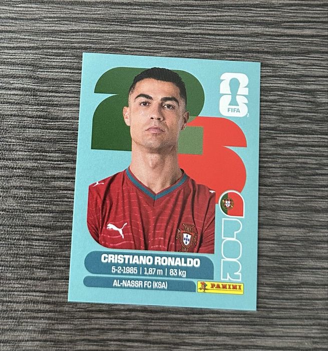 Vând Ronaldo Fifa Panini sau schimb cu Messi