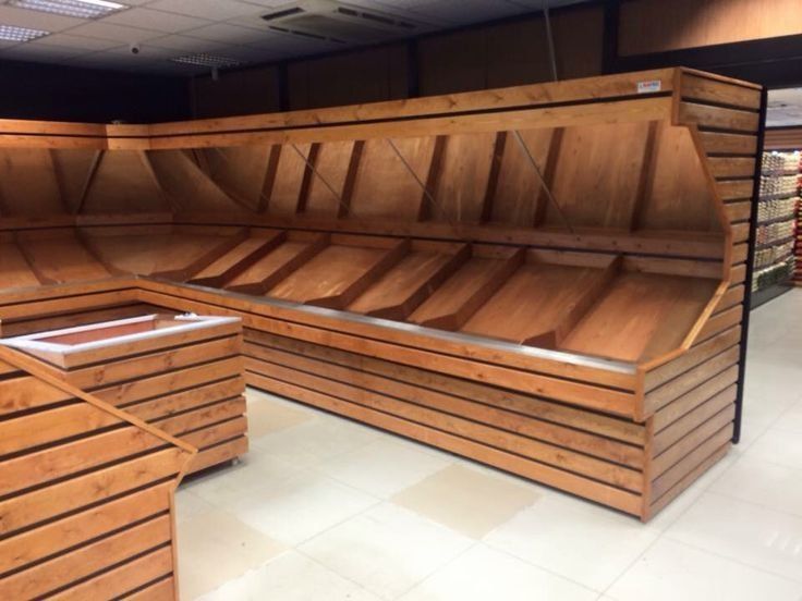 Овощная полка с зеркалом