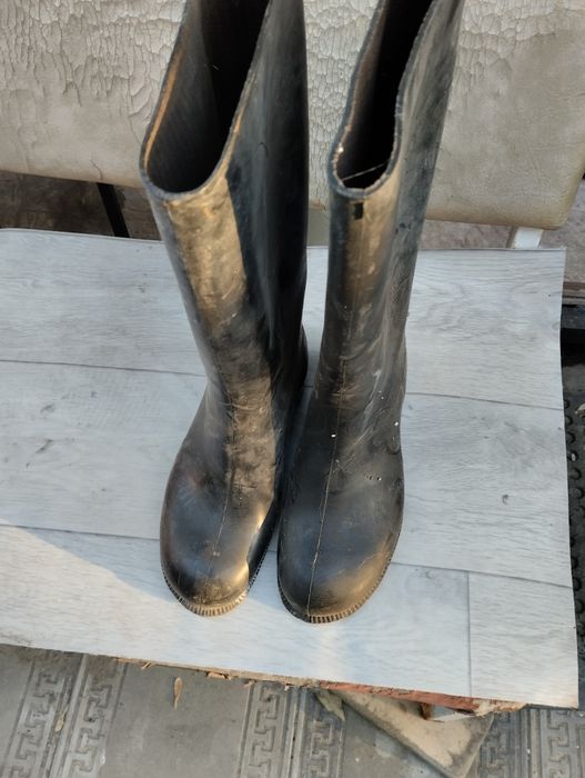 Резиновые сапоги советские в отли