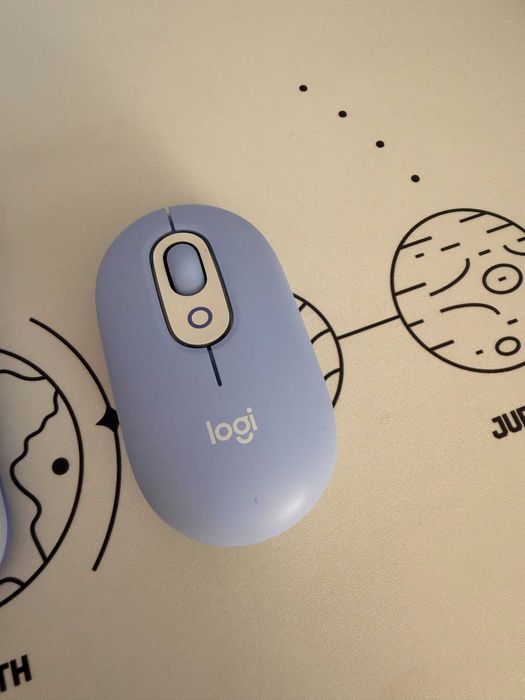 Комплект клавиатура и мишка Logitech - POP ICON COMBO
