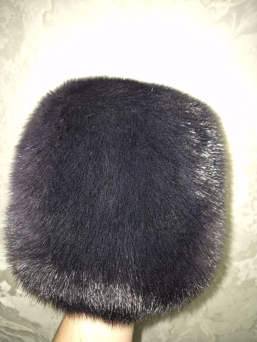 Норковая шапка женская