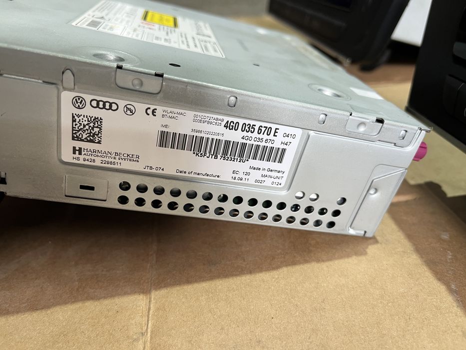 Unitate multimedia / modul navigatie Audi A6 C7 A7 4G