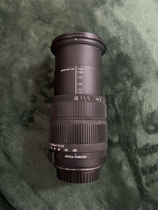 Sigma Dc zoom 18-200 f3.5 - f6.3 montura canon