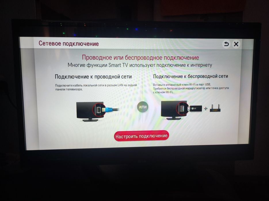 Телевизор LG б/у