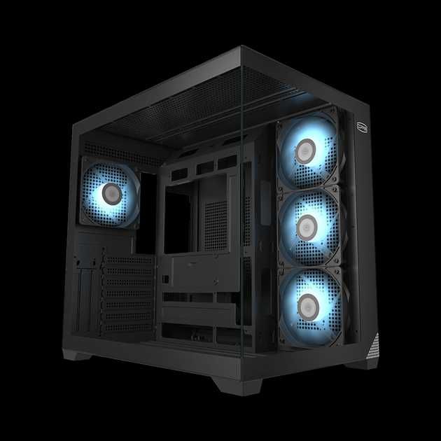 Корпус PCCooler C3T700 ARGB BK ATX/mATX/ITX USB-C USB3.0 USB2.0 Black
