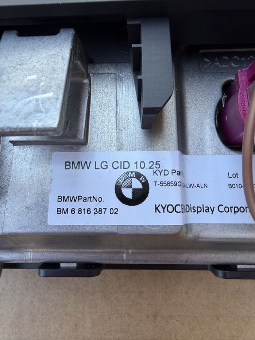 Navigatie NBT EVO BMW X5 F15, X6 F16 : Display / Unitate / Joystick