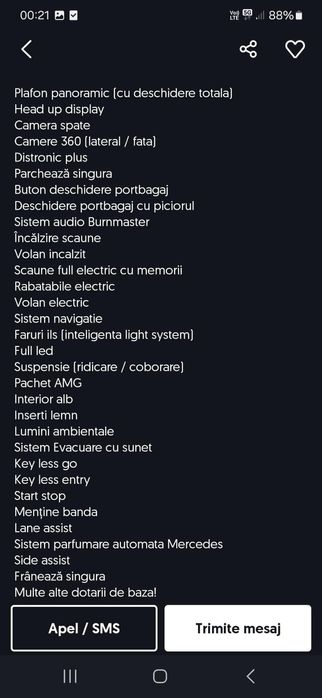 Mercedes-Benz C300   Coupe Pachet AMG An 2018