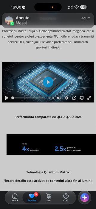 Vand tv Samsung miniled qked