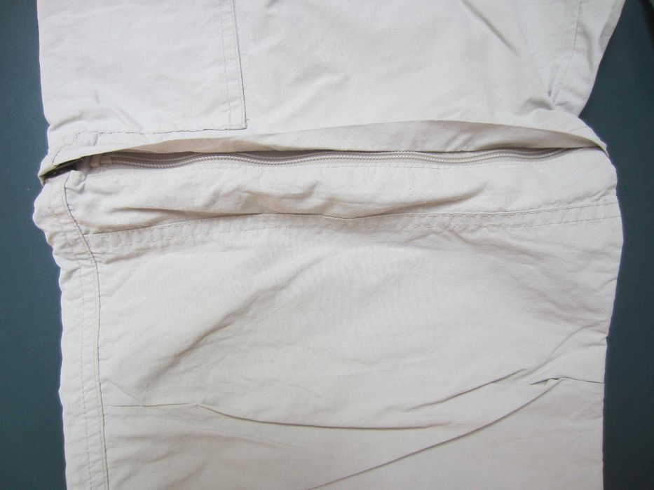 Pantalon dama Fjall Raven, masura 40, 73%polyamida+27%bumbac, fermoar pentru bermude, culoare bej, stare f. buna- ca nou