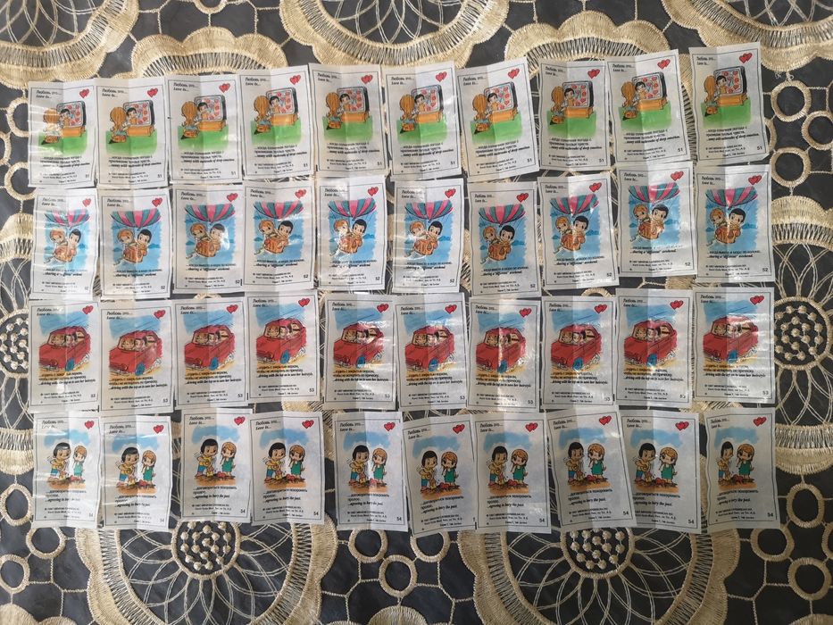 Картинки от дъвки Love is.