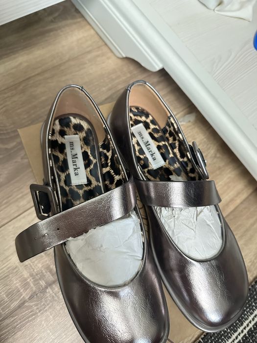 Туфли балетного плана босоногие