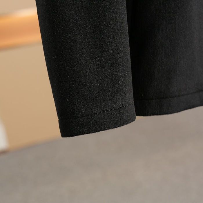 100% Шерстяной кароткое Пальто.