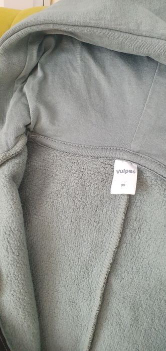 Комбинезон флисовый 98 размер, цвет эвкалипт