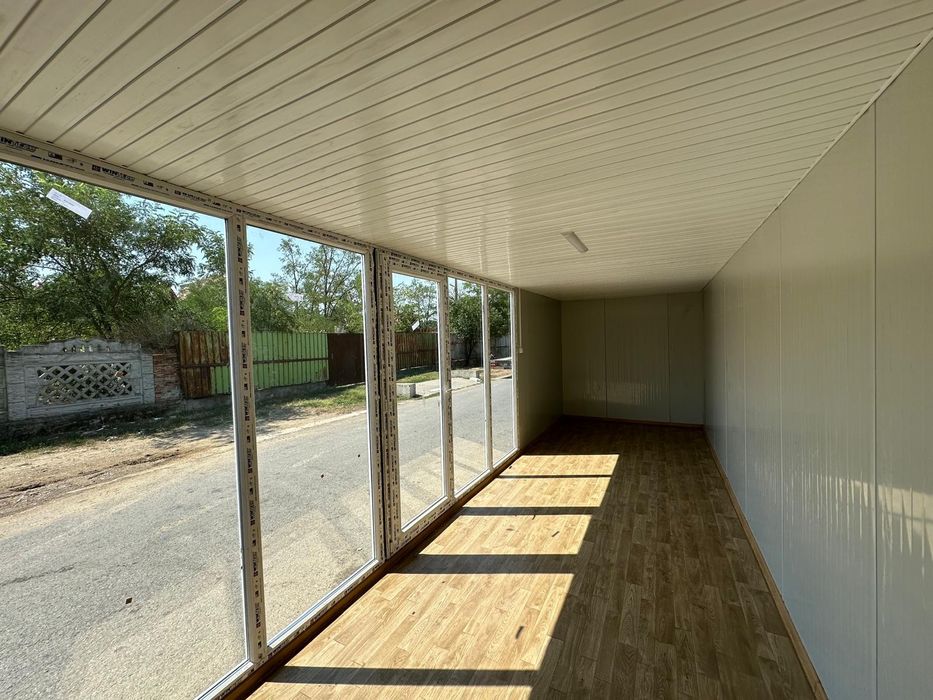 Vand container modular tip vitrina calitate superioara