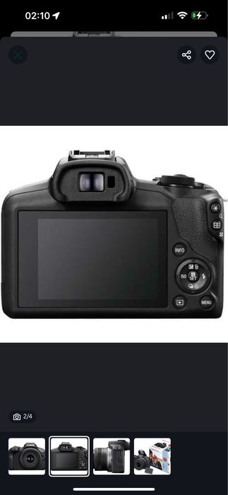 Canon EOS R100 kit 18-45mm
