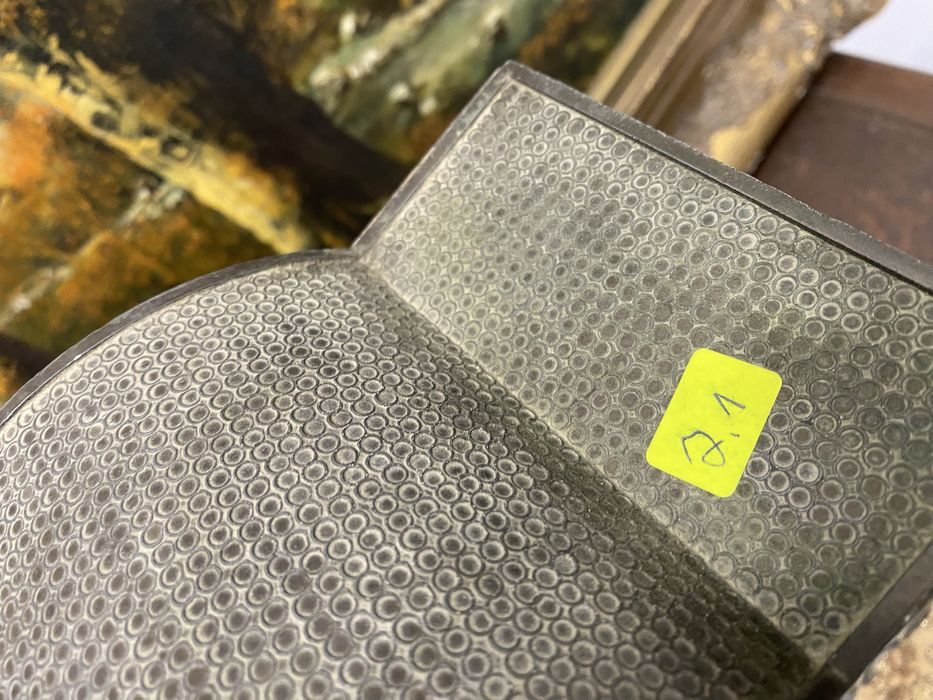 Настолен часовник Франция спелтър бароков стил кварц 1970