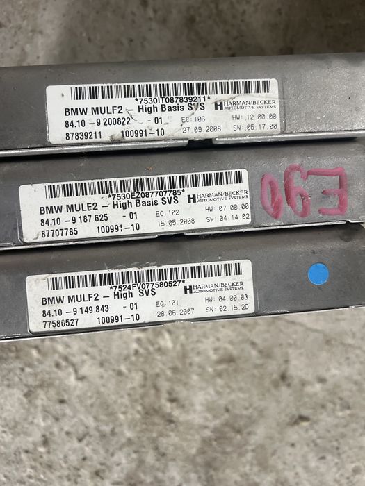 Modul calculator combox unitate mulf bluethoot bmw e90 e91 e92 e93