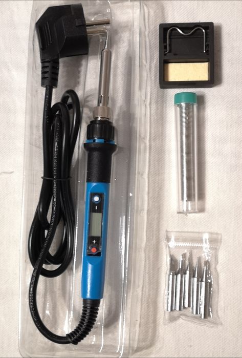 Професионален поялник 80W с електронно регулиране на температурата