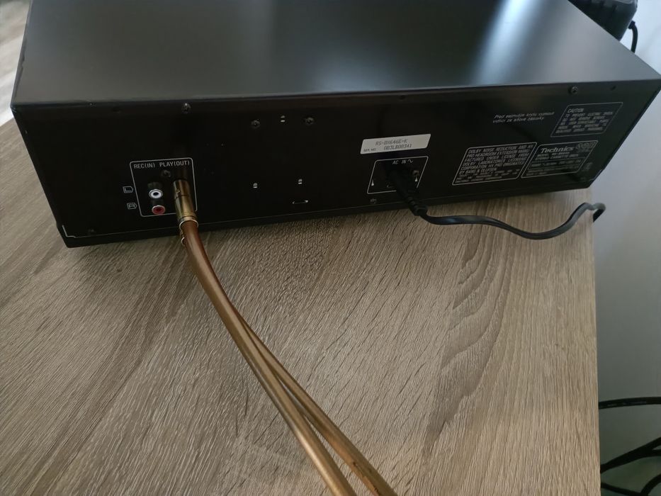 Technics RS BX 646, stereo cassette deck 3 capete, perfect funcțional