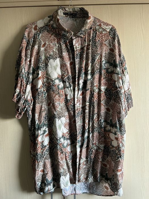 Camasa cu print tropical