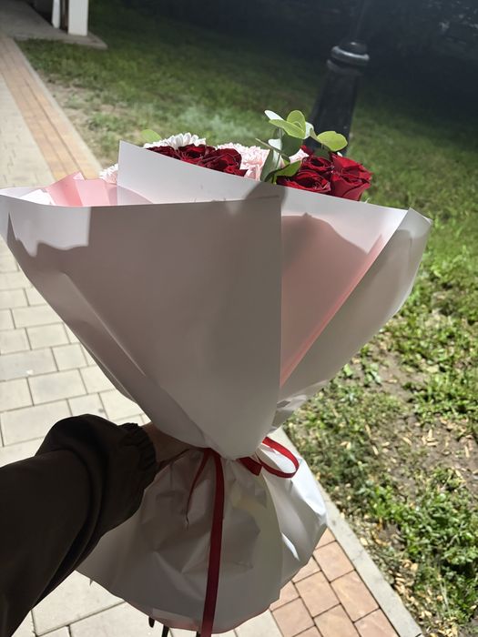 Роза рамашка свежи