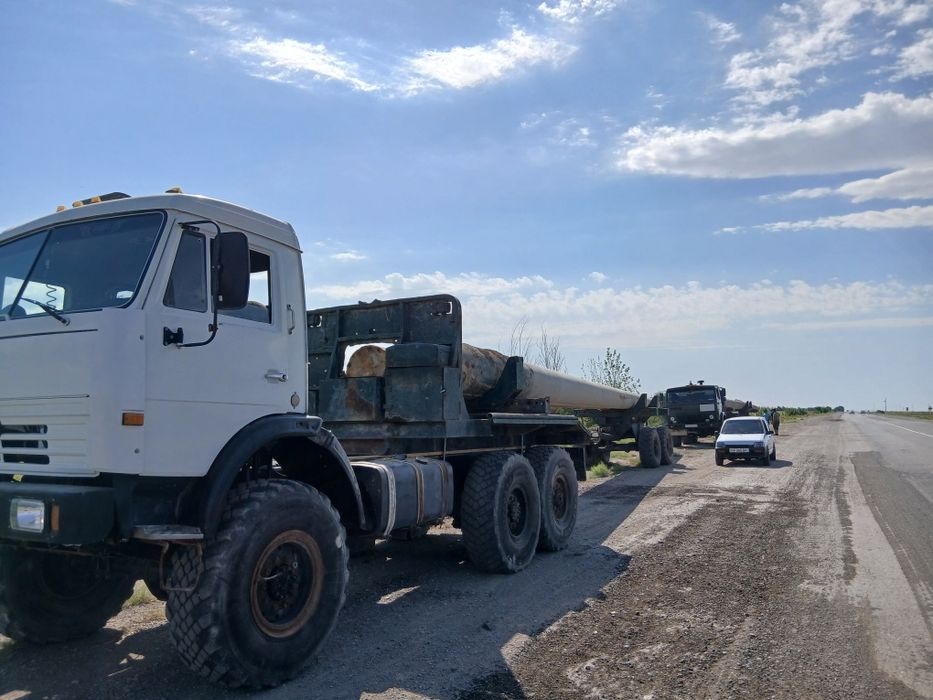 Камаз 4310 трубовоз